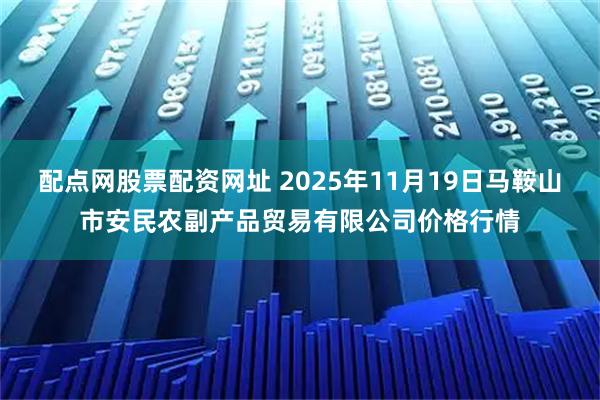 配点网股票配资网址 2025年11月19日马鞍山市安民农副产品贸易有限公司价格行情